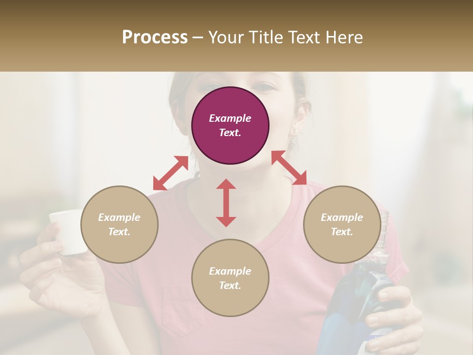 Clean Clothing Adult PowerPoint Template