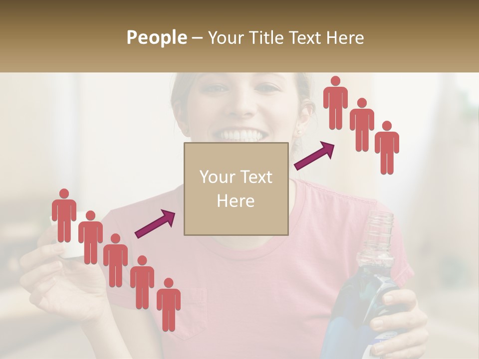 Clean Clothing Adult PowerPoint Template