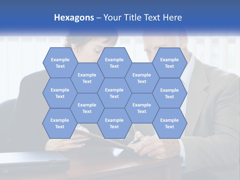 Agent Broker Smiling PowerPoint Template