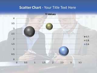 Agent Broker Smiling PowerPoint Template