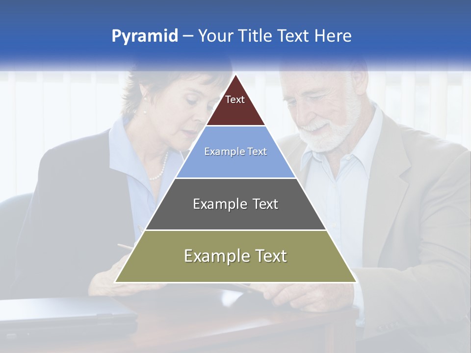 Agent Broker Smiling PowerPoint Template