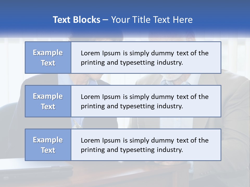 Agent Broker Smiling PowerPoint Template