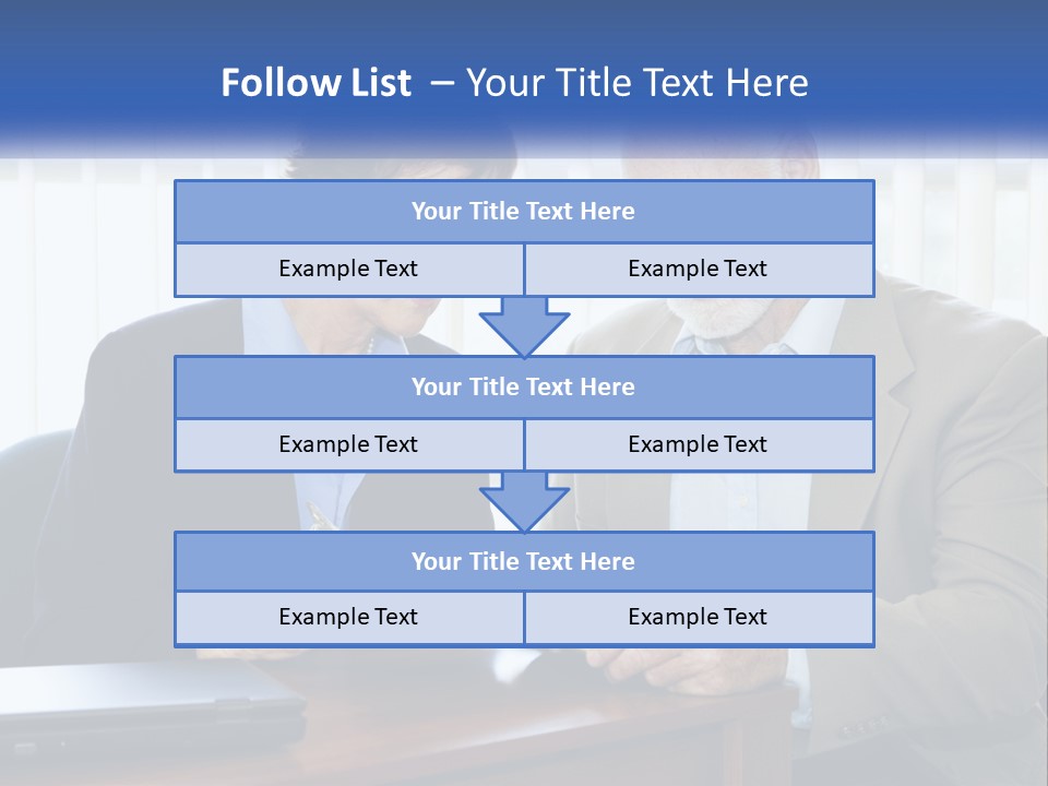 Agent Broker Smiling PowerPoint Template
