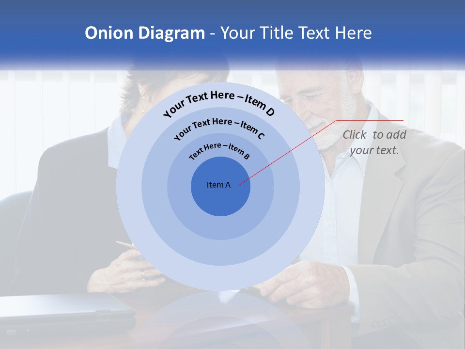 Agent Broker Smiling PowerPoint Template