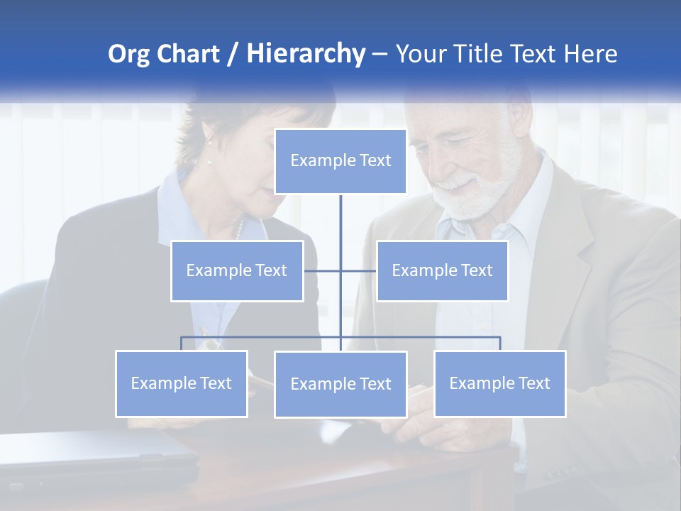 Agent Broker Smiling PowerPoint Template