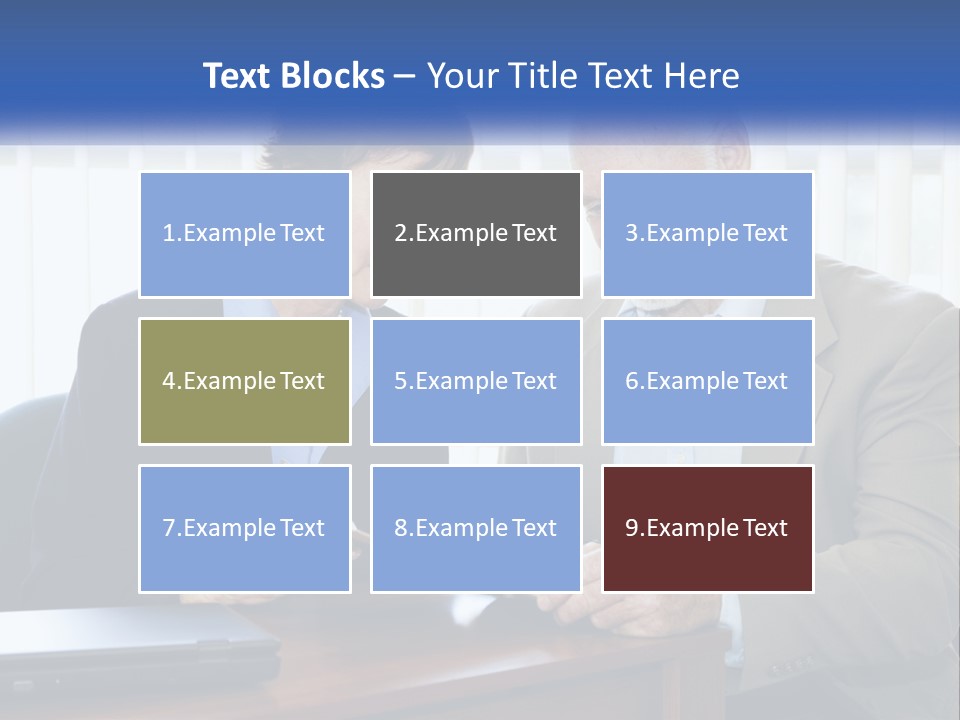 Agent Broker Smiling PowerPoint Template