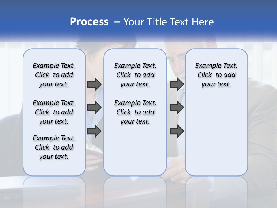 Agent Broker Smiling PowerPoint Template
