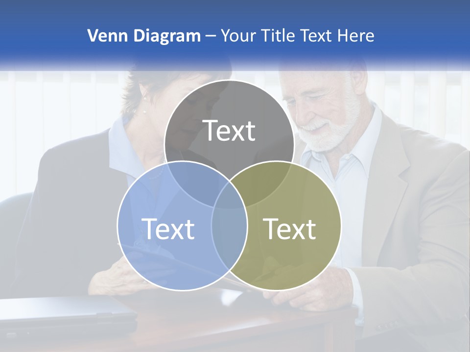 Agent Broker Smiling PowerPoint Template