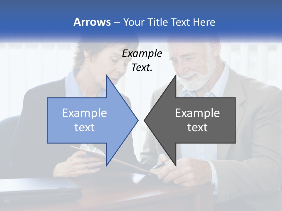 Agent Broker Smiling PowerPoint Template