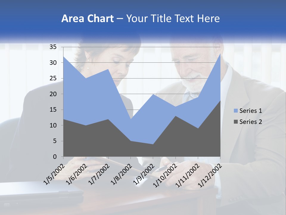 Agent Broker Smiling PowerPoint Template
