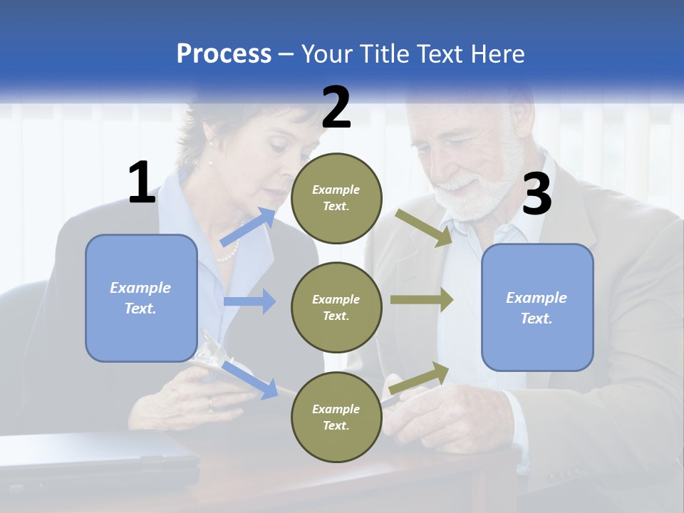 Agent Broker Smiling PowerPoint Template