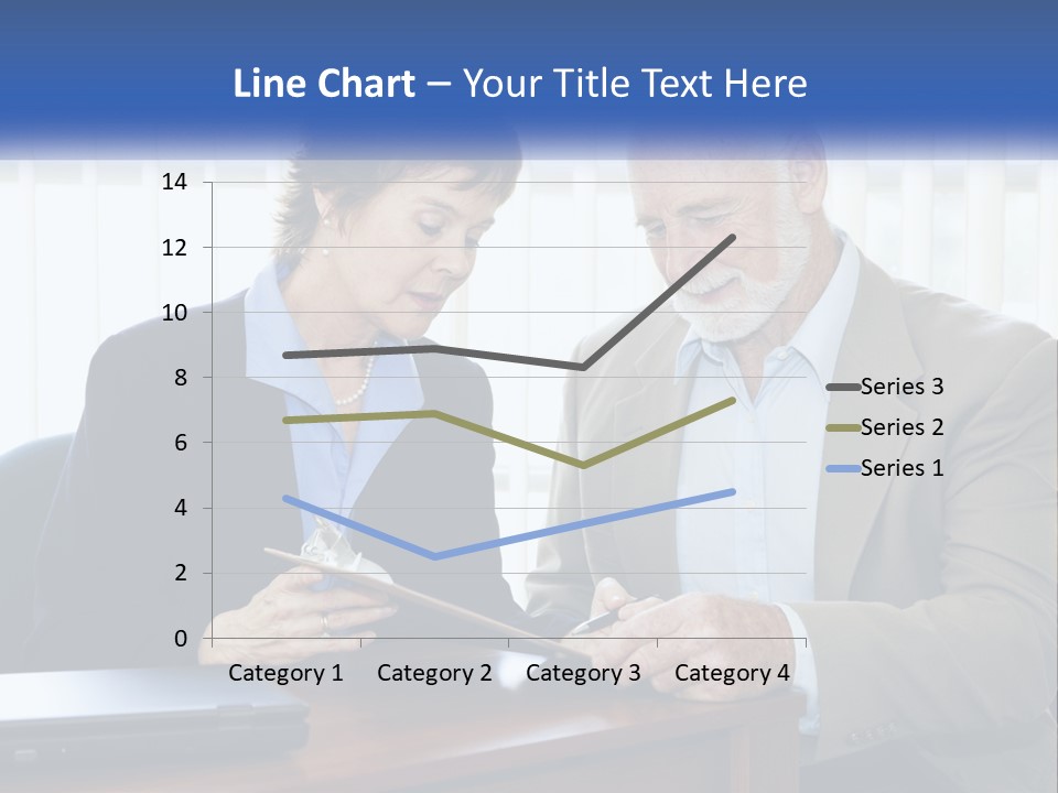 Agent Broker Smiling PowerPoint Template