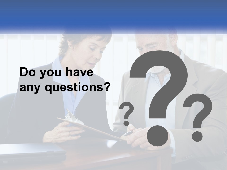 Agent Broker Smiling PowerPoint Template