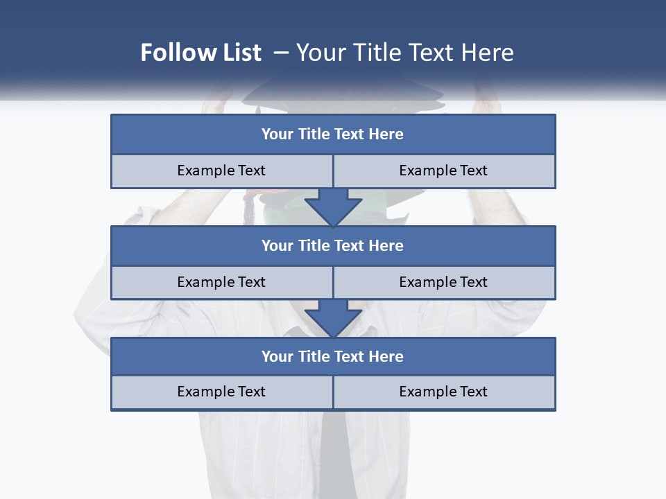 Baseball White Hats PowerPoint Template