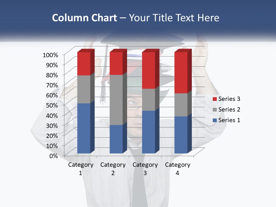 Baseball White Hats PowerPoint Template