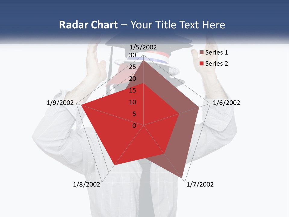 Baseball White Hats PowerPoint Template