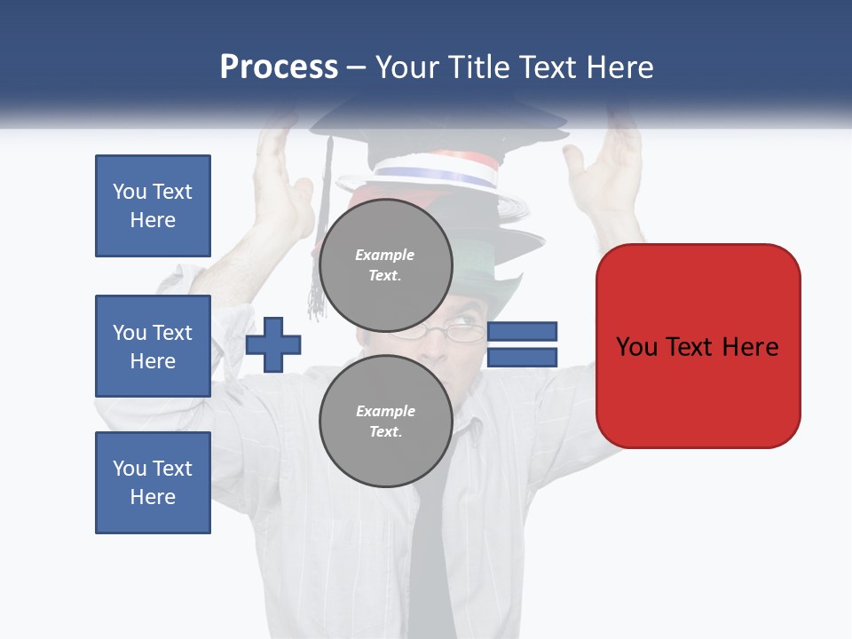 Baseball White Hats PowerPoint Template