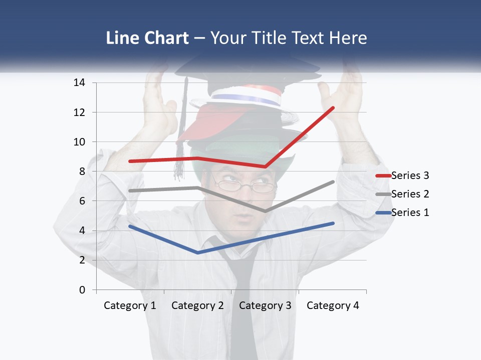 Baseball White Hats PowerPoint Template