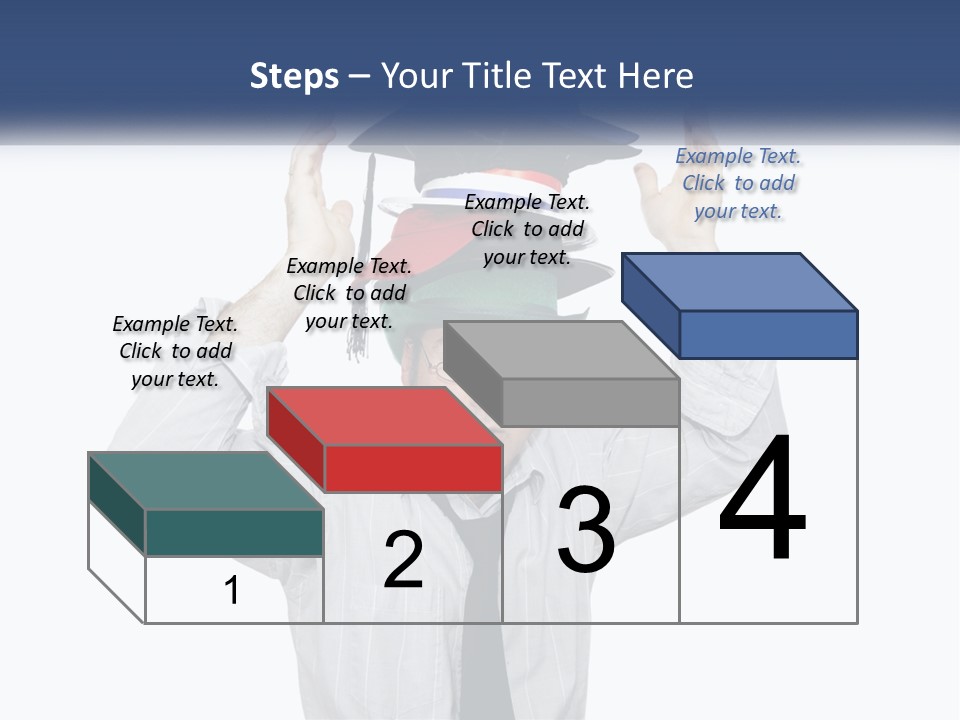Baseball White Hats PowerPoint Template