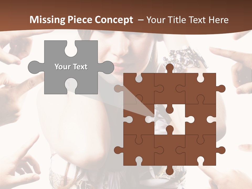 Screen Cover Sadness PowerPoint Template