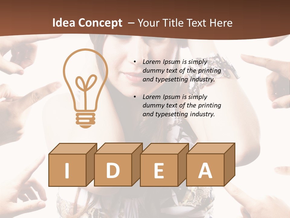 Screen Cover Sadness PowerPoint Template