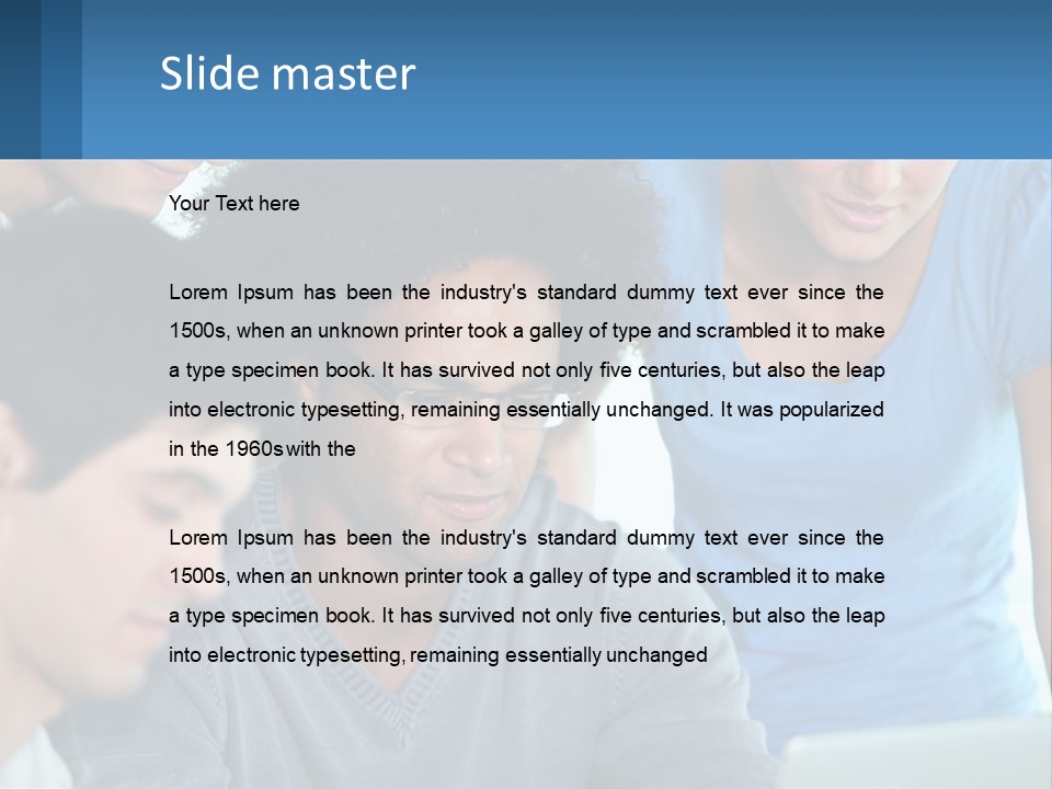 Happy Company Designers PowerPoint Template