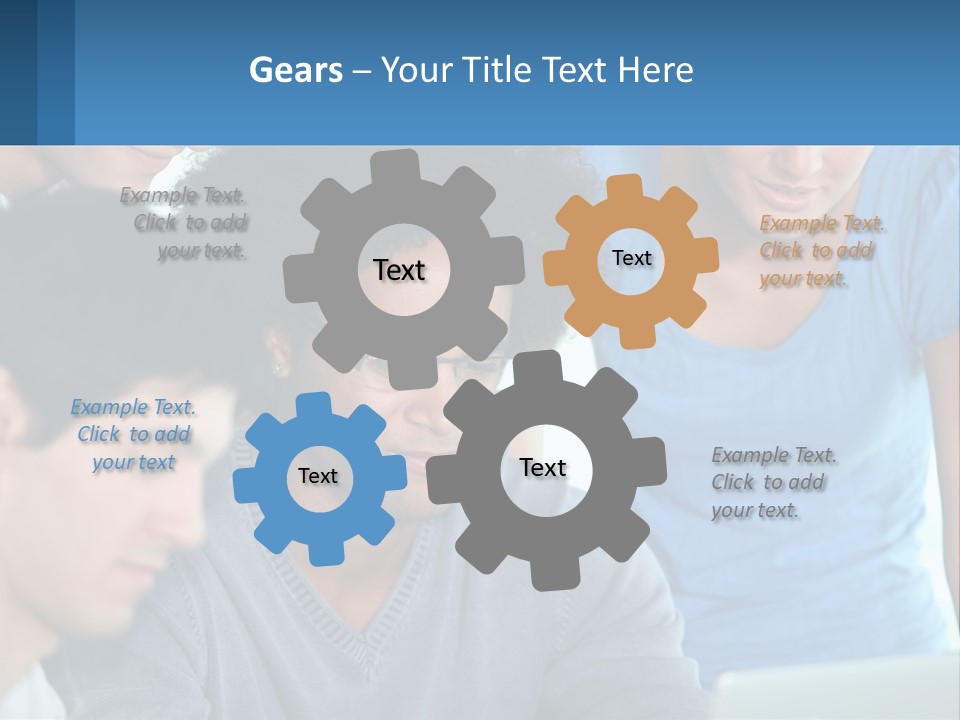 Happy Company Designers PowerPoint Template