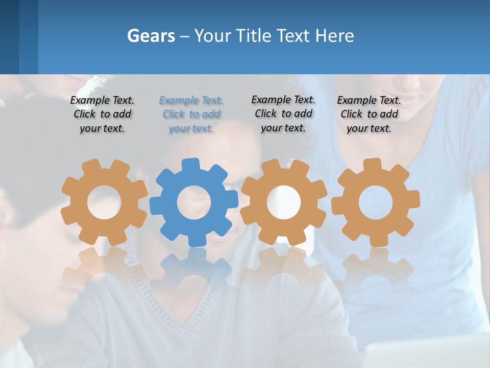 Happy Company Designers PowerPoint Template