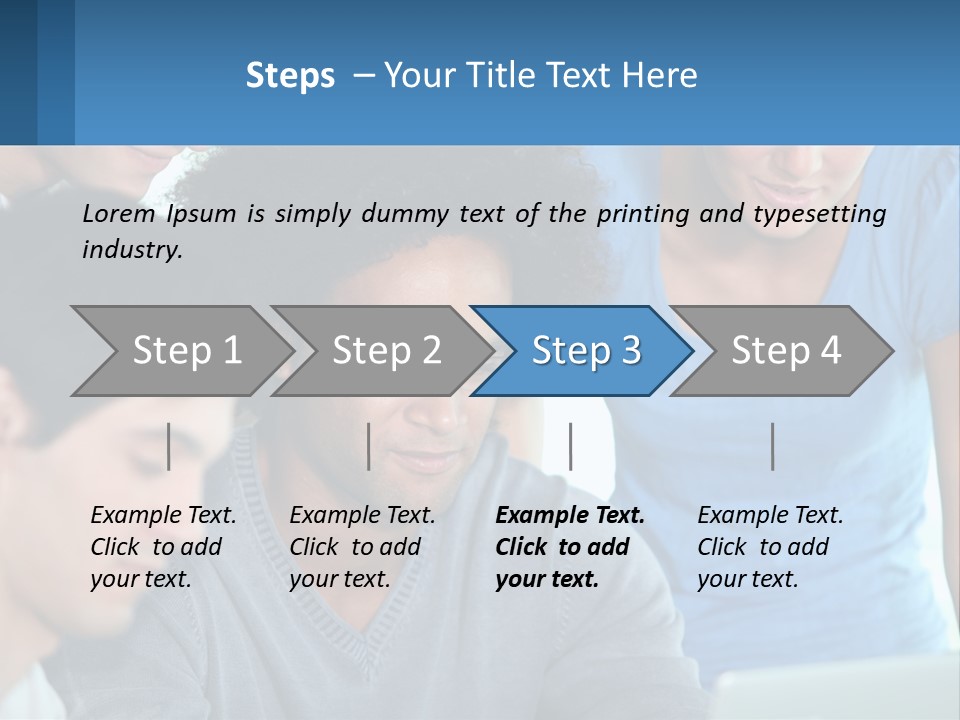 Happy Company Designers PowerPoint Template