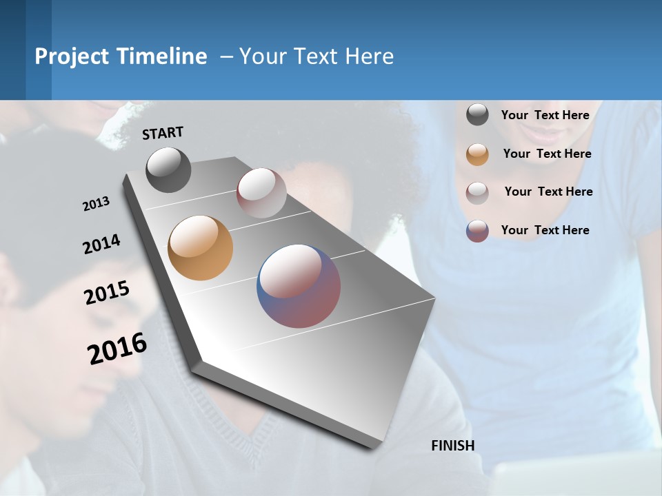 Happy Company Designers PowerPoint Template