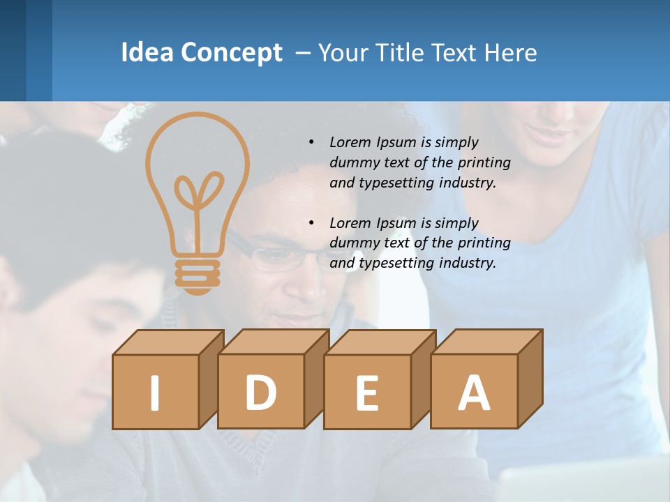 Happy Company Designers PowerPoint Template