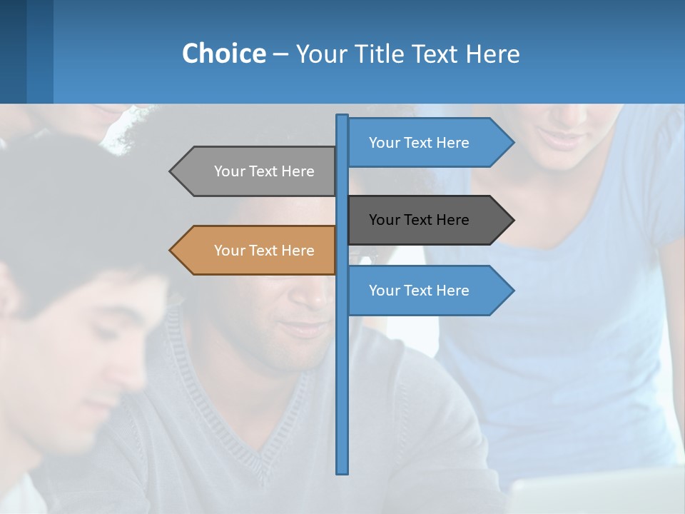 Happy Company Designers PowerPoint Template