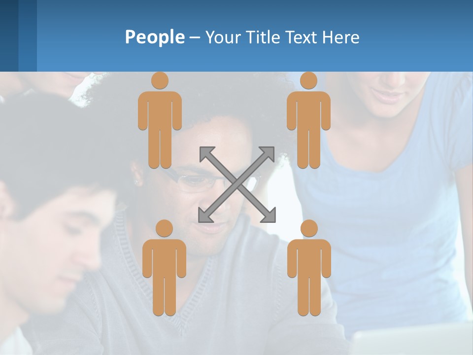 Happy Company Designers PowerPoint Template