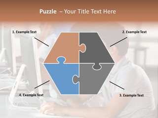Years Computer Group PowerPoint Template