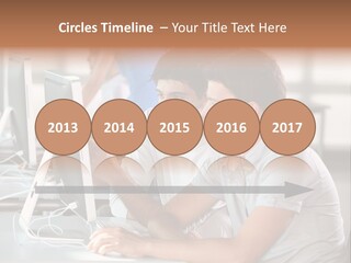 Years Computer Group PowerPoint Template