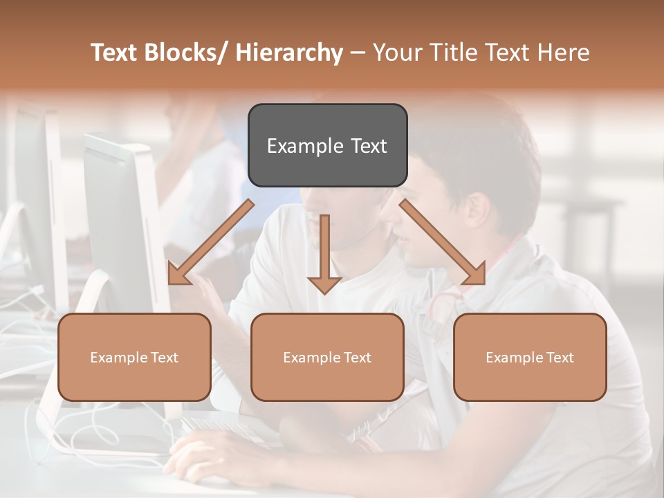 Years Computer Group PowerPoint Template