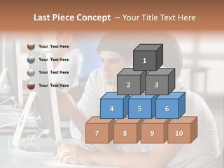 Years Computer Group PowerPoint Template
