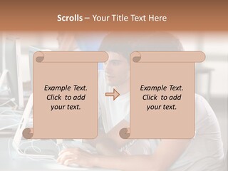 Years Computer Group PowerPoint Template