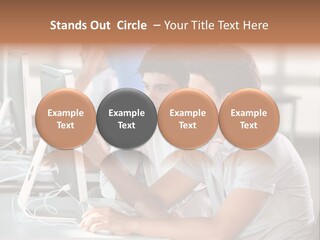 Years Computer Group PowerPoint Template