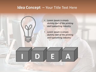 Years Computer Group PowerPoint Template