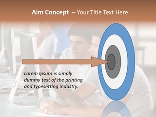 Years Computer Group PowerPoint Template
