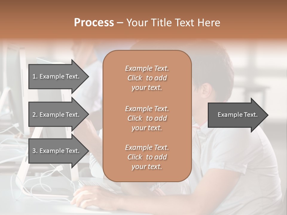 Years Computer Group PowerPoint Template