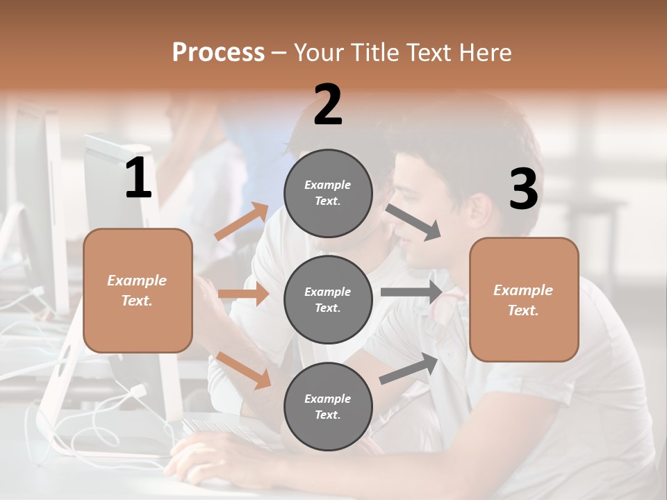 Years Computer Group PowerPoint Template