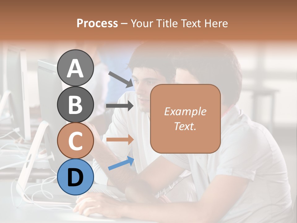 Years Computer Group PowerPoint Template
