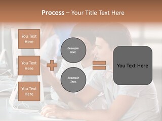 Years Computer Group PowerPoint Template