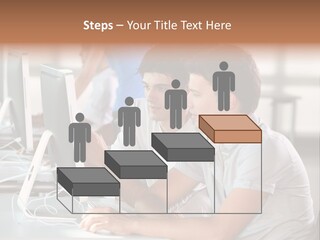 Years Computer Group PowerPoint Template