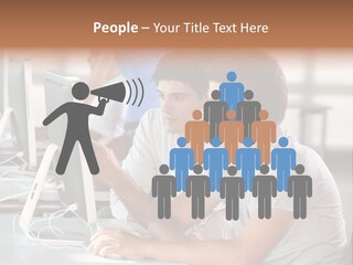 Years Computer Group PowerPoint Template