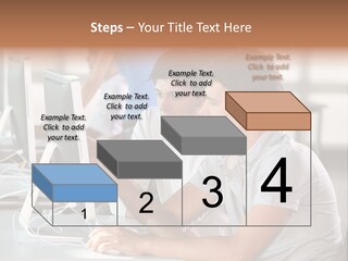Years Computer Group PowerPoint Template