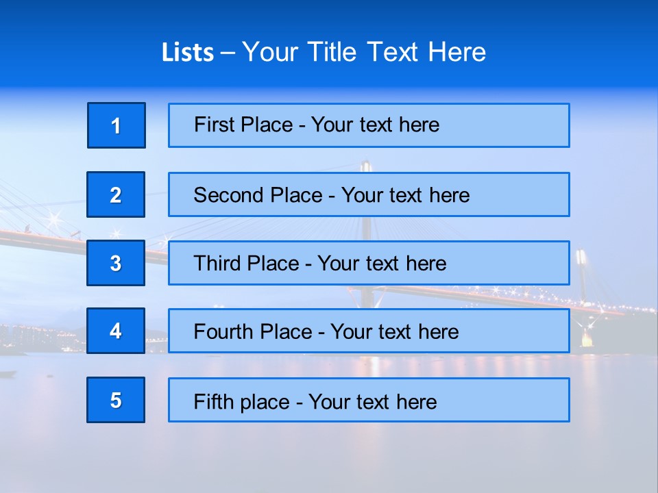 Corporate Modern Coast PowerPoint Template