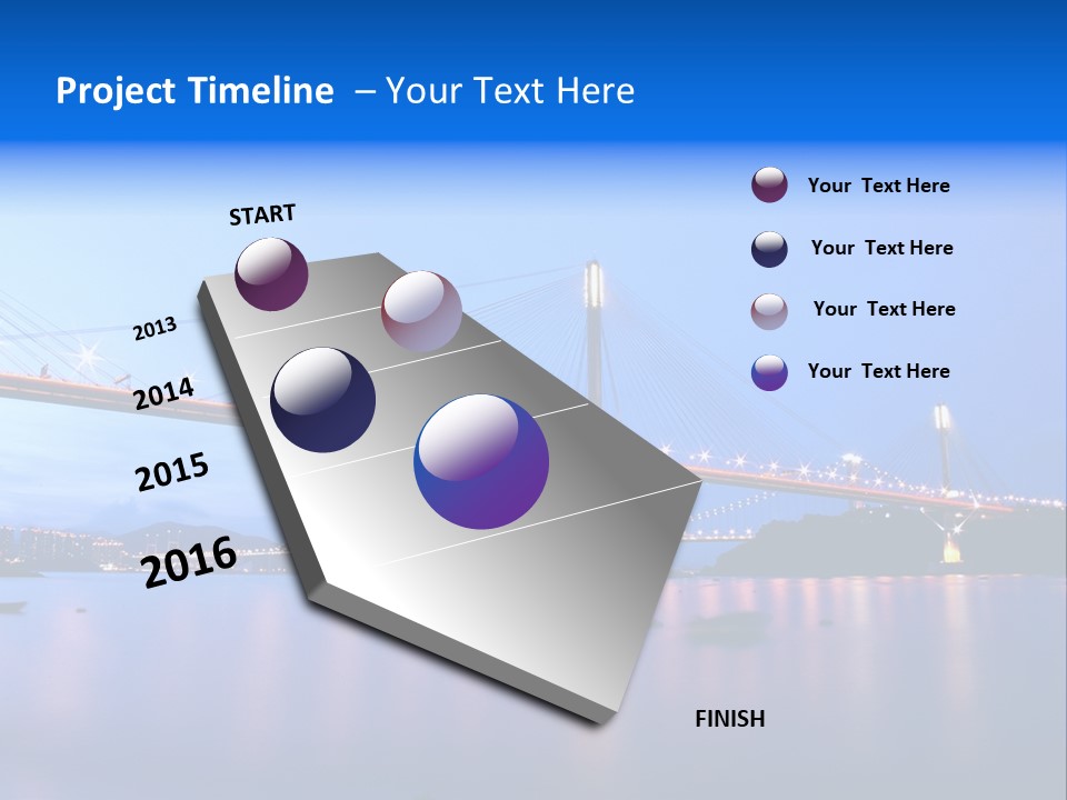 Corporate Modern Coast PowerPoint Template